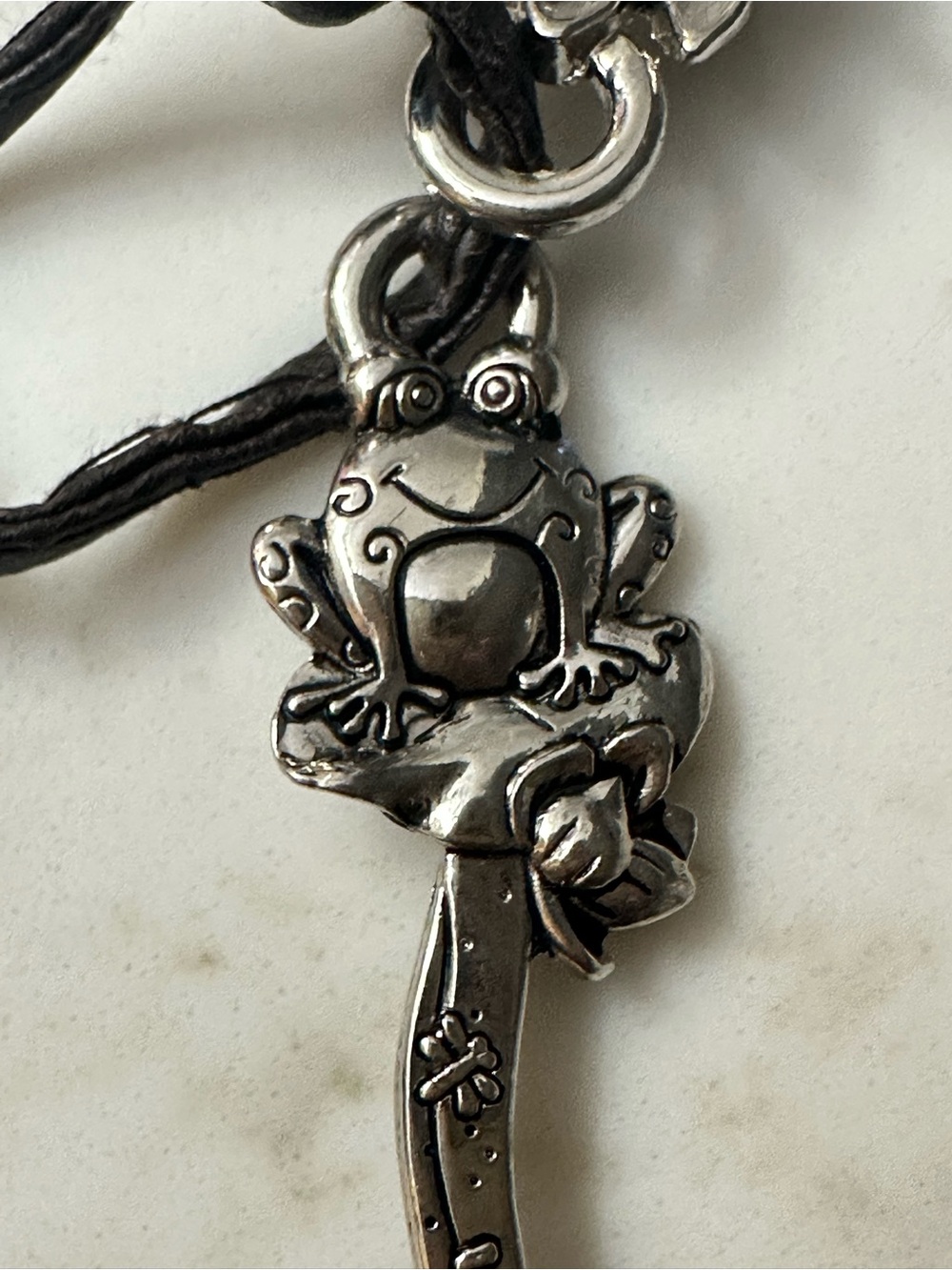 ganz frog dash pinch smidgen measuring spoon set with hook - Picture 6 of 7
